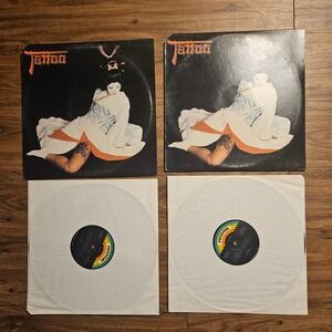 Lot of 2 Tattoo – Self Titled 1976 Prodigal P6-10014S1 Vinyl LP Album VG+ EX/EX